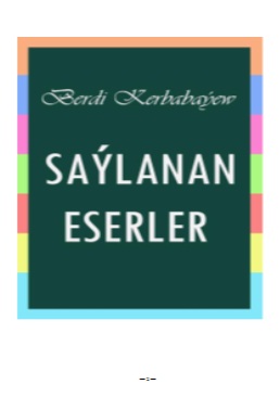 Saýlanan eserler